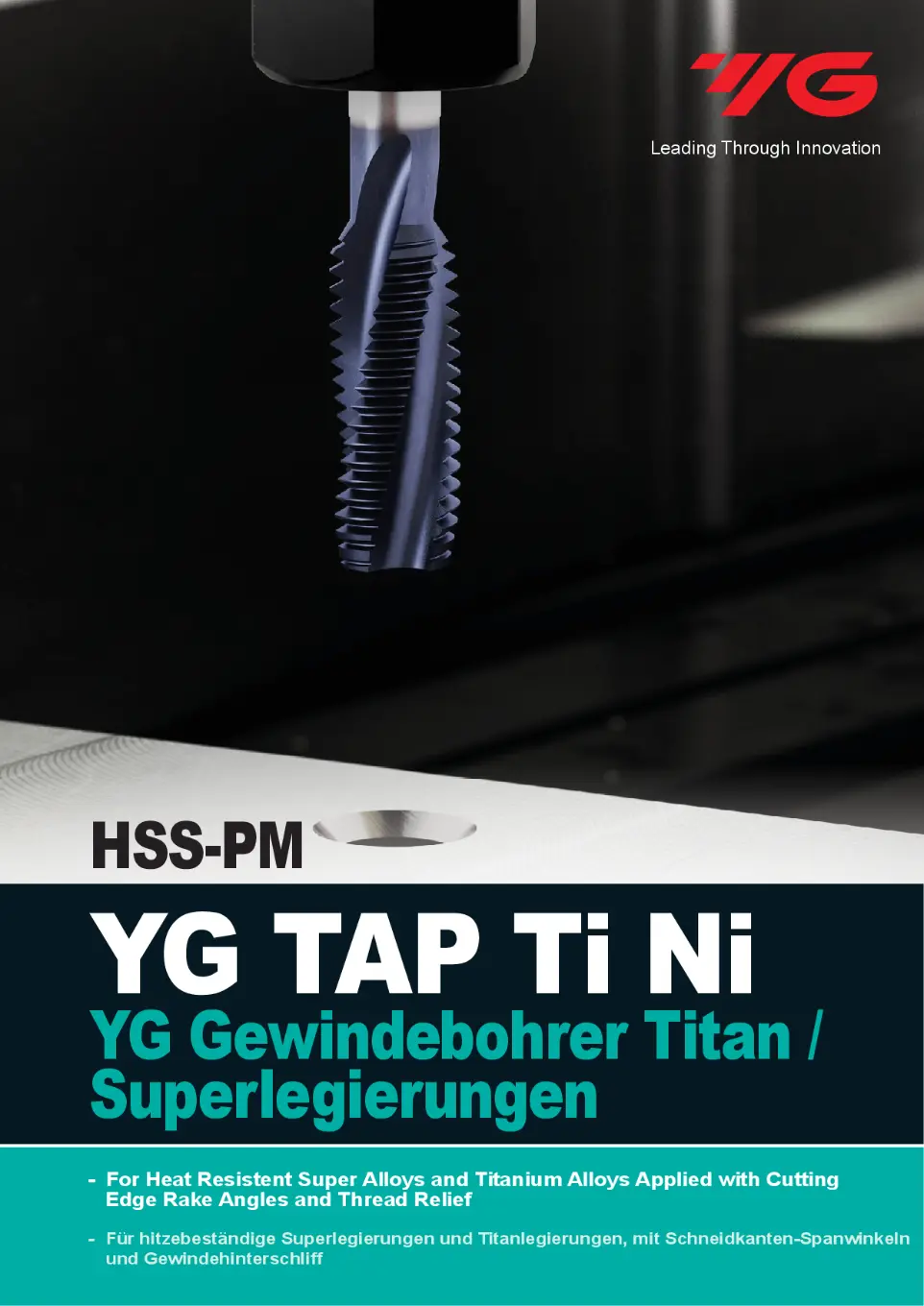 Gewindebohrer Titan und Nickel