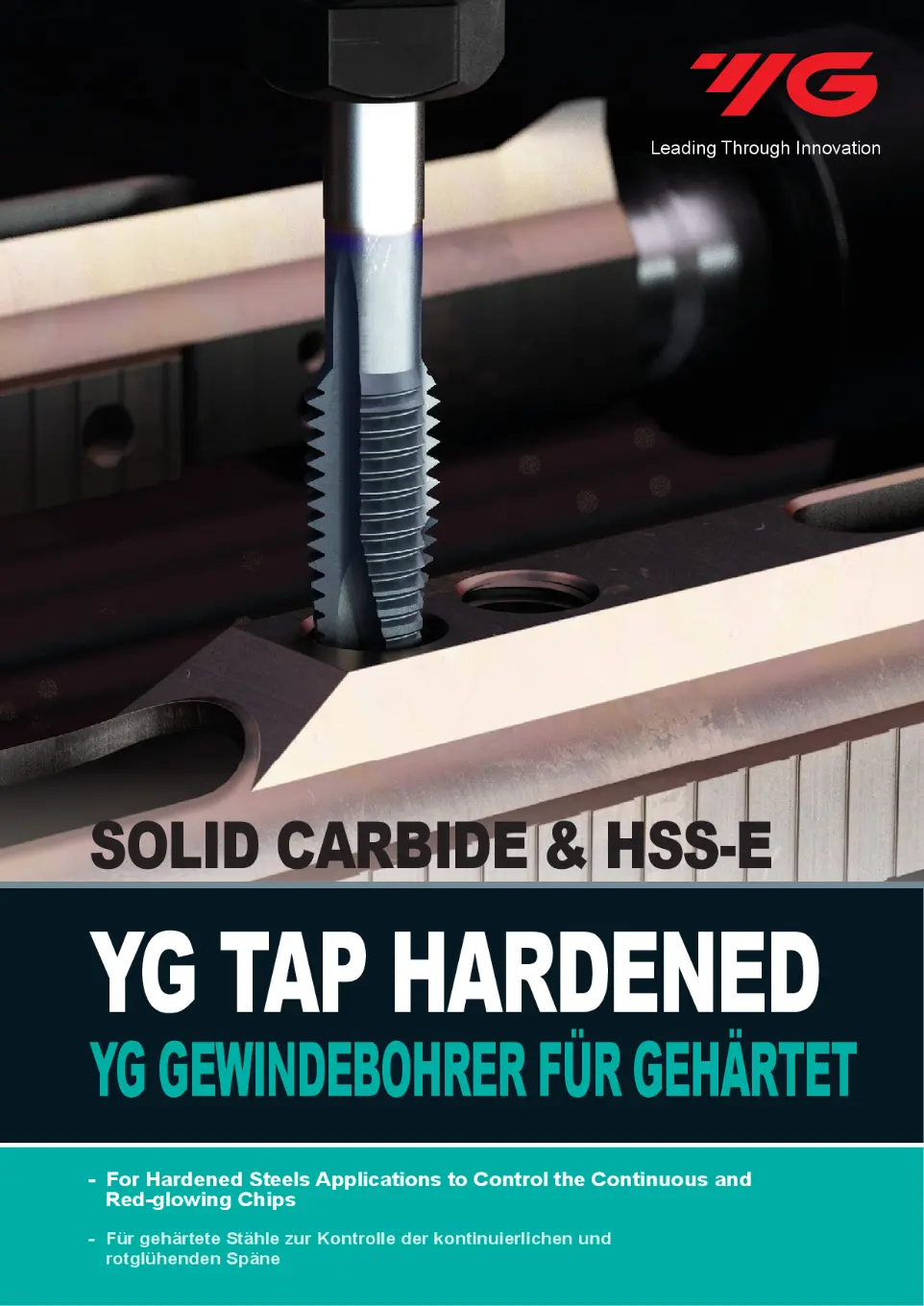 Gewindebohrer gehärteter Stahl