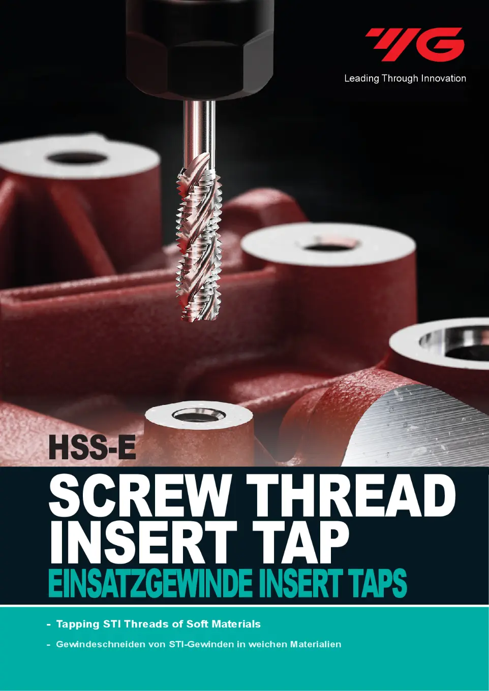 Gewindebohrer für Gewindeeinsätze