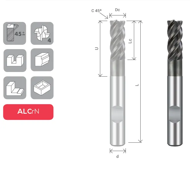 VHM HPC Fräser Plus (AlCrN)